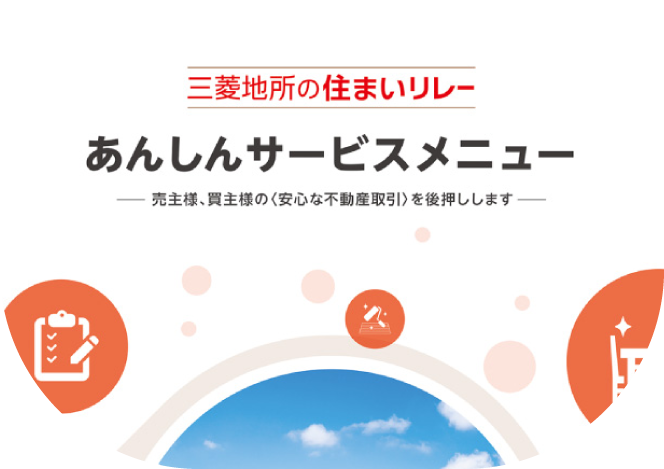 三菱地所ハウスネット株式会社　あんしんサービスメニュー［パンフレット］